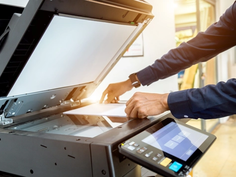 Scanning documents at the library
