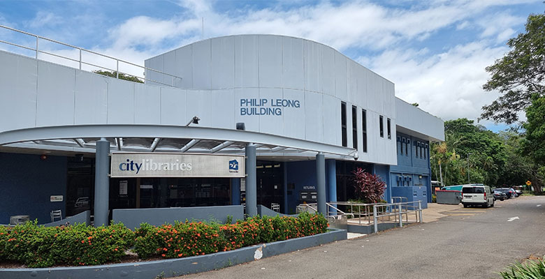 Citylibraries Aitkenvale has reopened its doors today after it was damaged from Ex-Tropical Cyclone Kirrily.