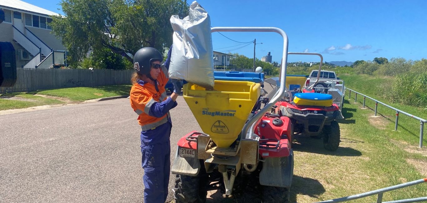 Council's vector control team at work