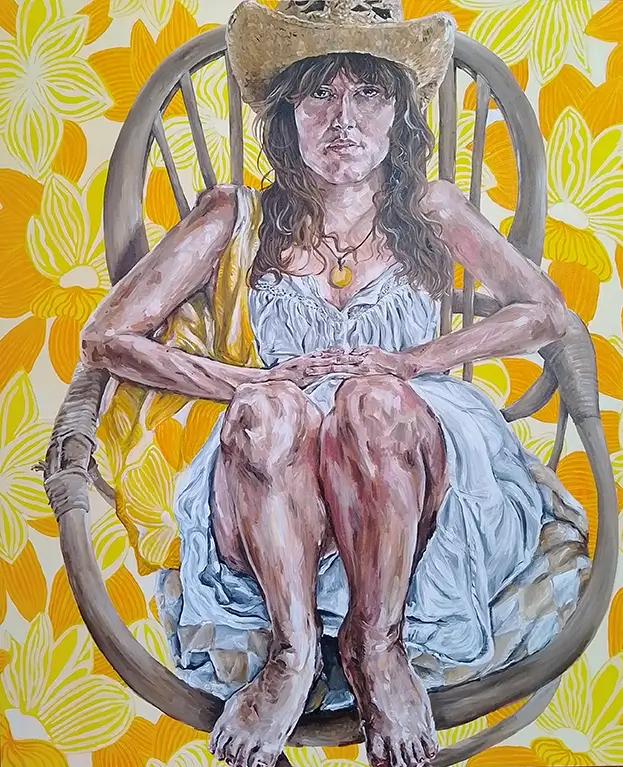Tilly-belle Robinson, Self Portrait at 24, 2025