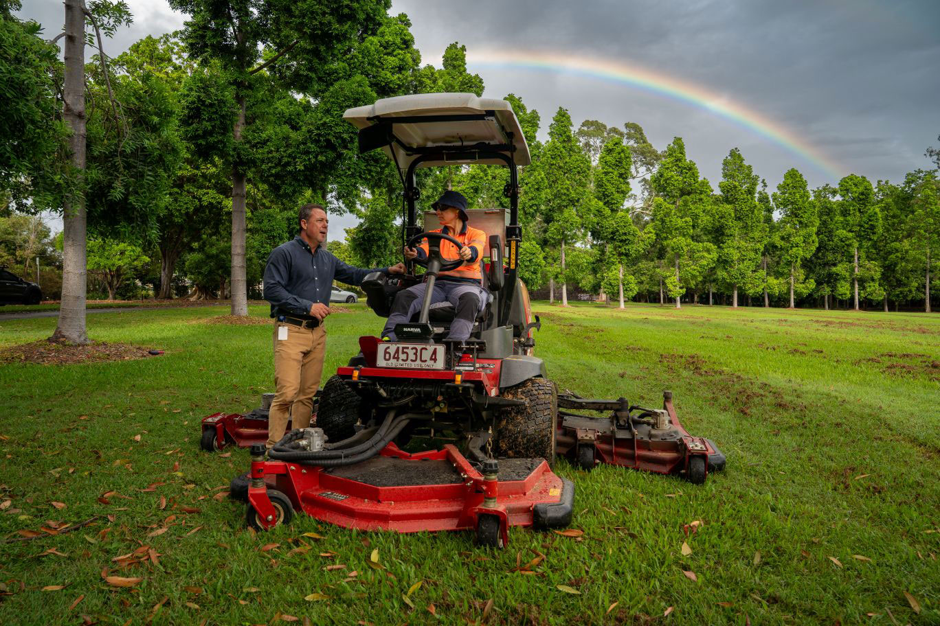 Council is investing 14000 hours per week into mowing and whipper snipping.