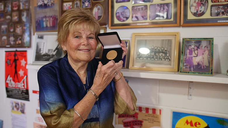 Patricia was awarded a Seniors Award last year for her contributions to the community through dance and theatre
