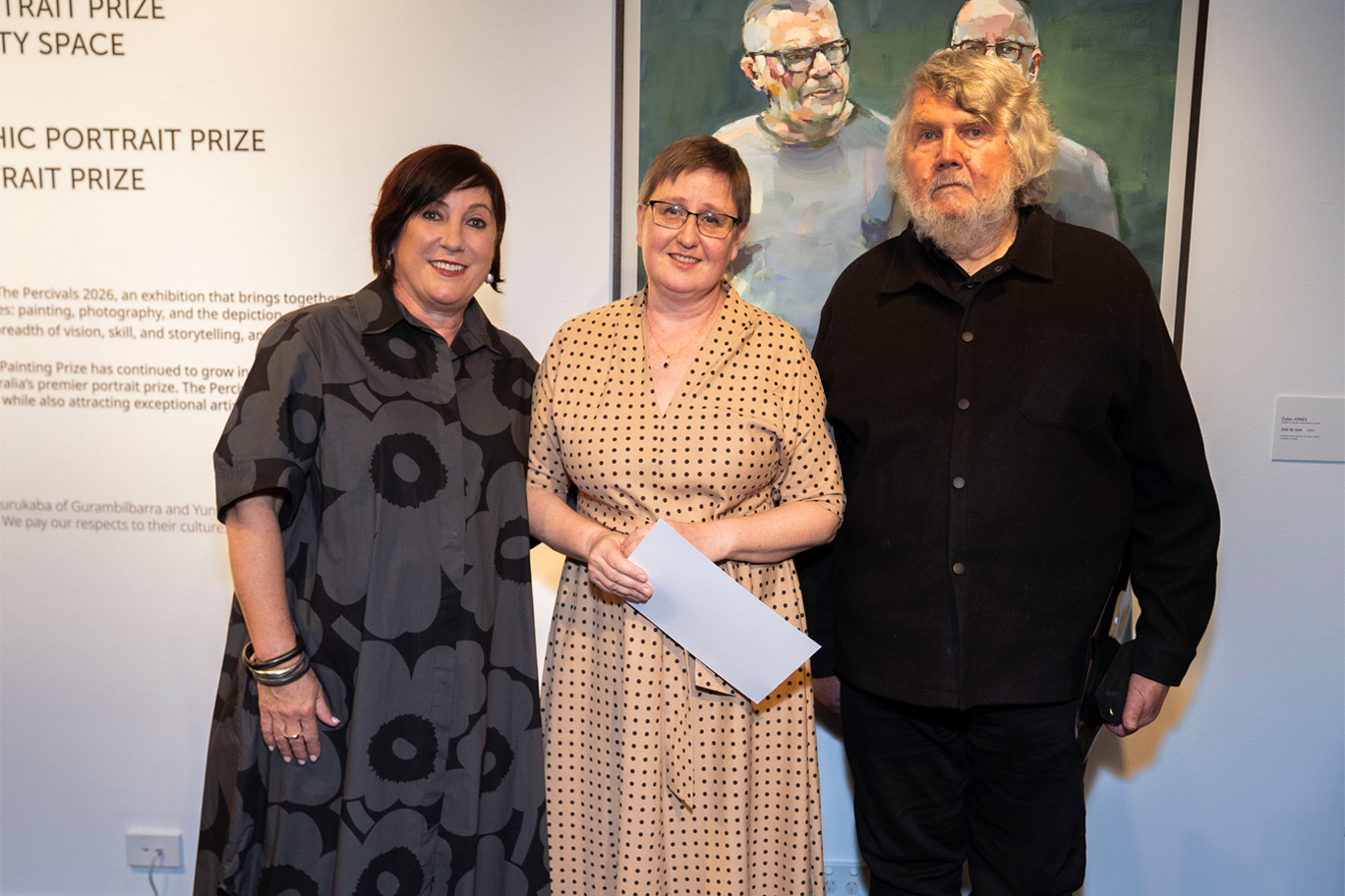 Left - Right: Cr Ann-Maree Greaney, Elena Churliova and Sasha Grishin