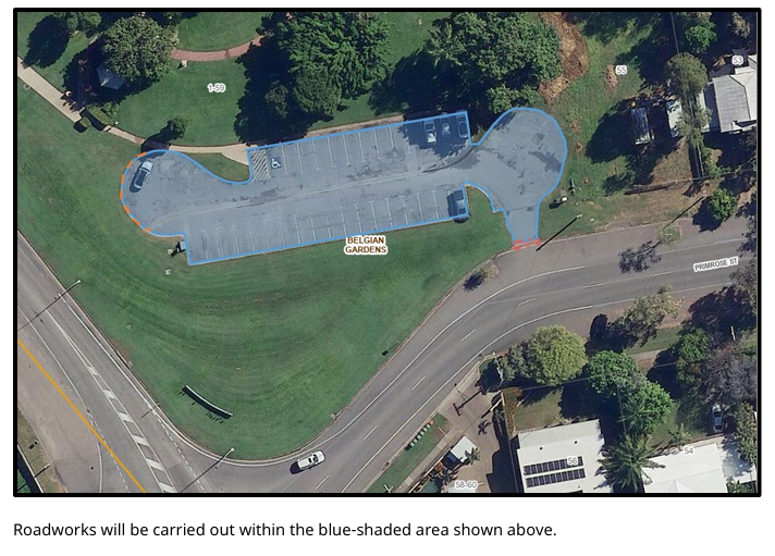 Soroptimist Park Carpark - Roadworks