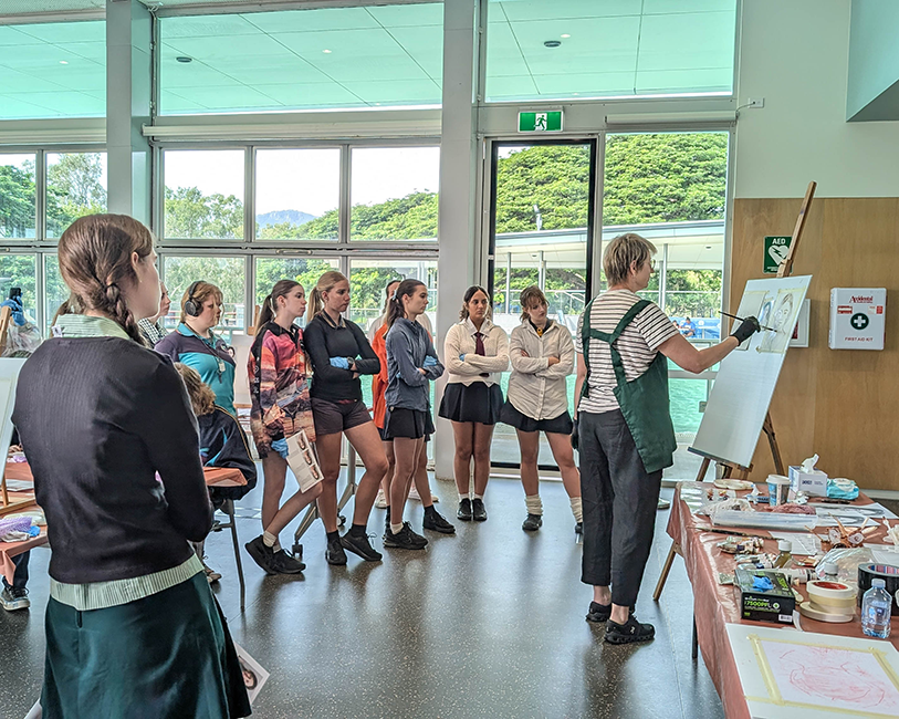 Workshop with Andrea Huelin at Illuminate 2026