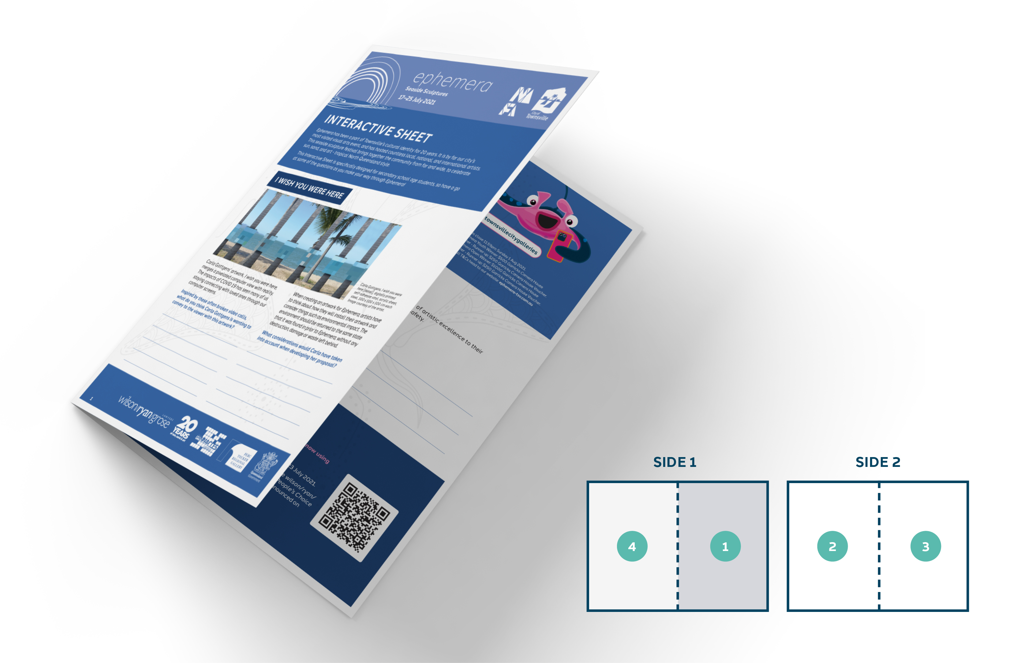 Ephemera - EDU Interactive Sheet Fold Graphic