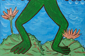 Barbara Shand, Dancing on the lily pads 2022