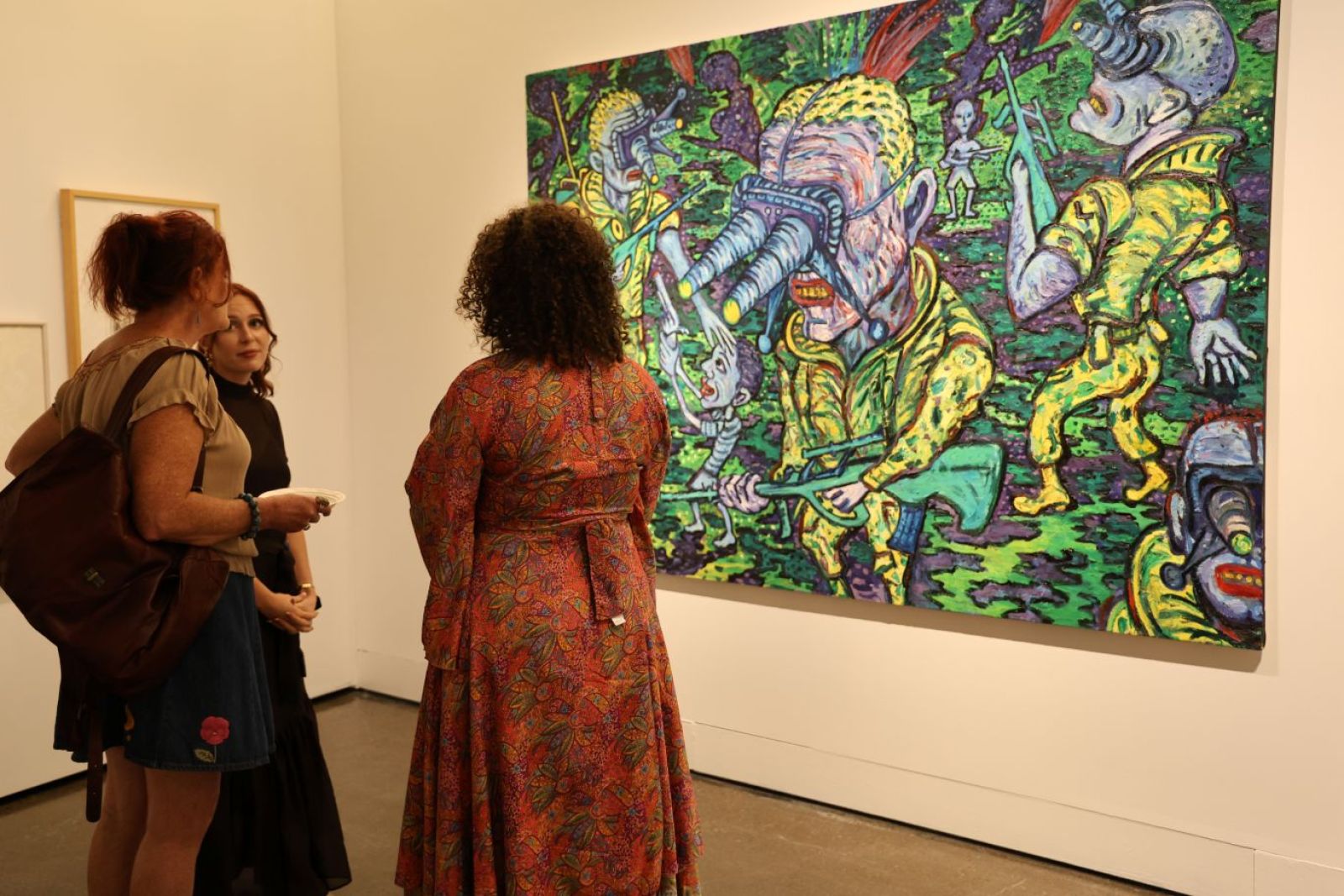 Incredible perspectives are captured in the artwork on show