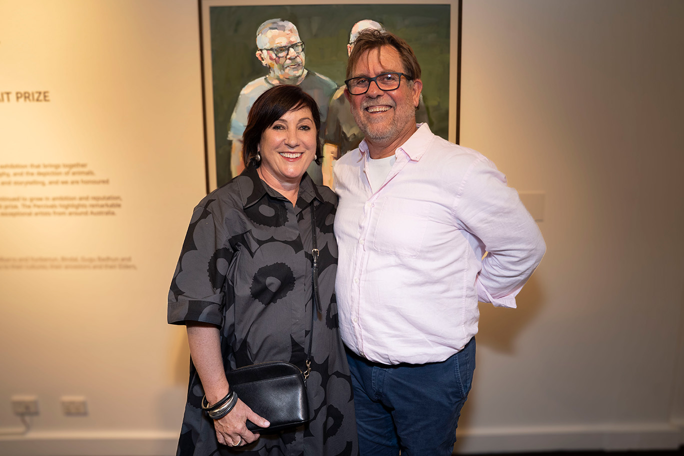 Left - Right: Cr Ann-Maree Greaney and Geoffrey Muldoon