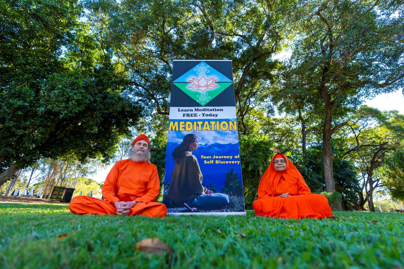 Ananda Marga yogis will be doing meditation demonstrations at Eco Fiesta this Sunday.