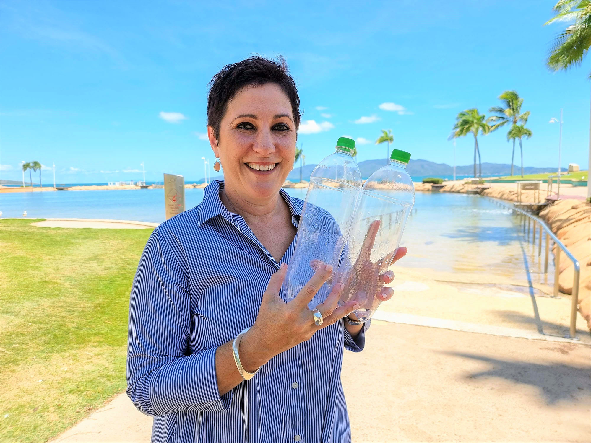 Caption: Cr Ann-Maree Greaney is encouraging residents to start collecting for the Return-It Recycle Regatta Caption: Cr Ann-Maree Greaney is encouraging residents to start collecting for the Return-It Recycle Regatta