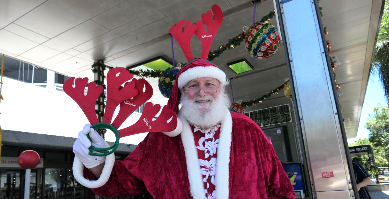 Santa is ready for Christmas in the City this Saturday.