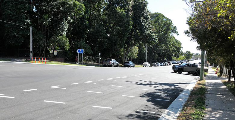 Upgrades to Gregory Street have improved the usability and safety for motorists and cyclists.