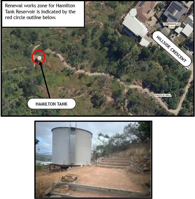 Hamilton Tank Reservoir Renewal works