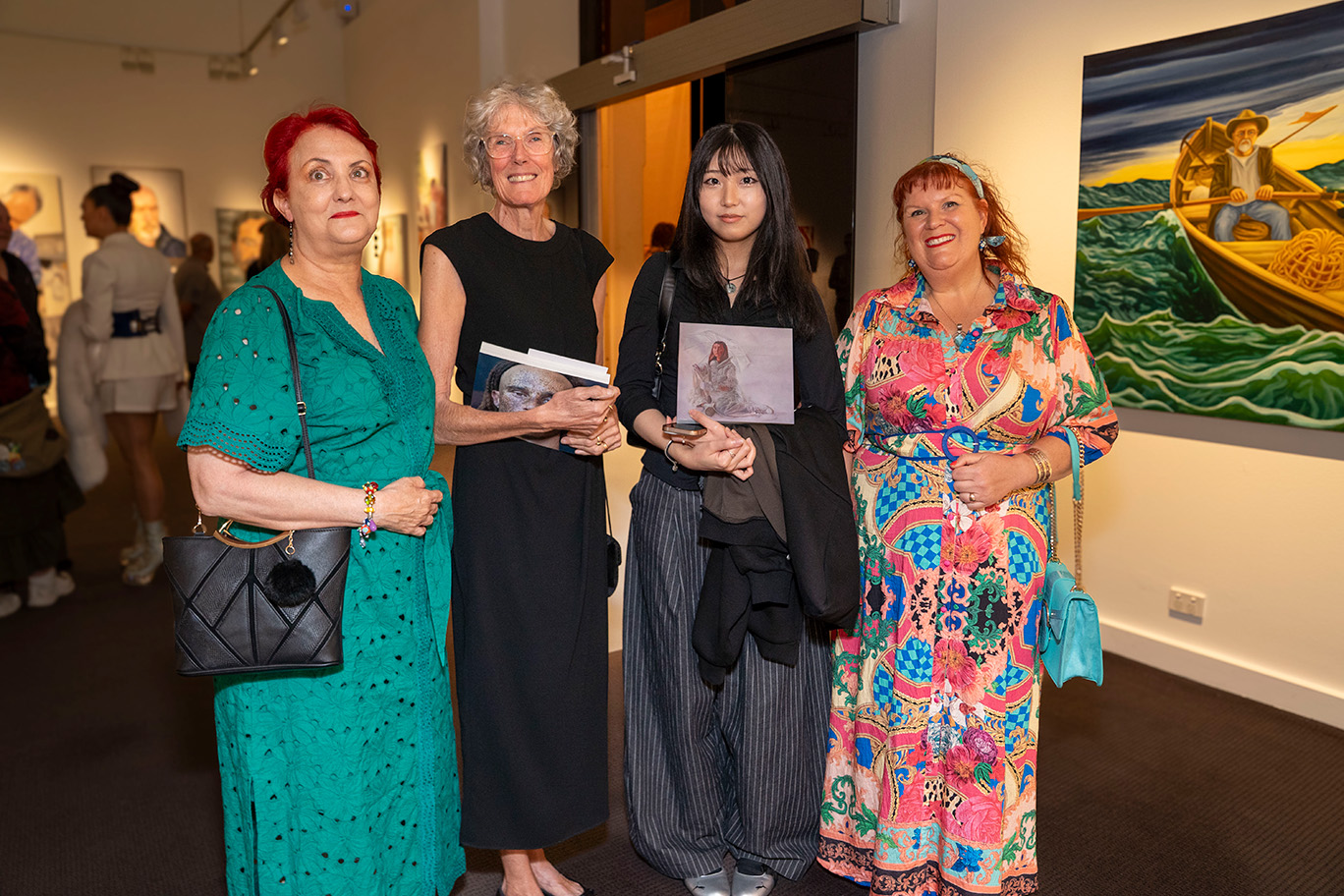 Left - Right: Marisa Battaglini, Donna Benningfield, Aiko Yuen and Lorraine Low