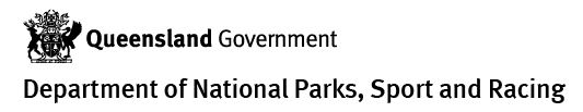 Department of National Parks Sport & Racing Logo