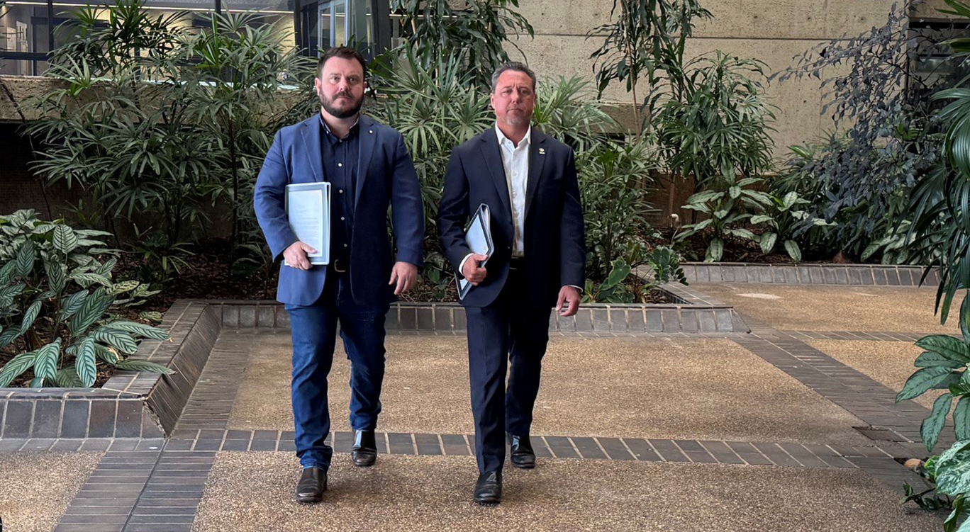 Member for Herbert Phillip Thompson OAM MP and Mayor Nick Dametto