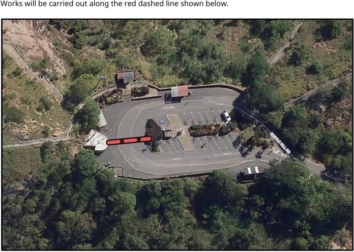 Castle Hill Summit Car Park Irrigation Renewal Works