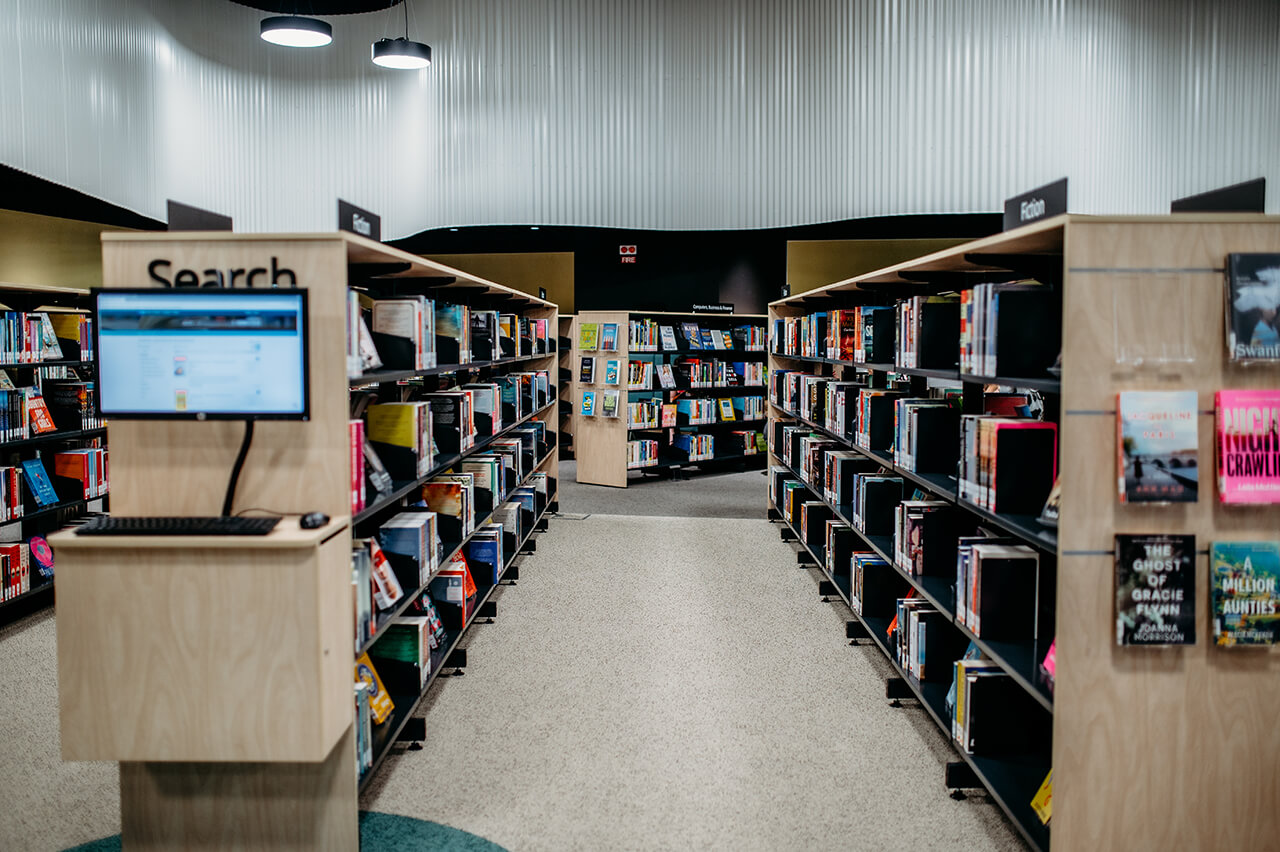 Riverway Library Bookshelves