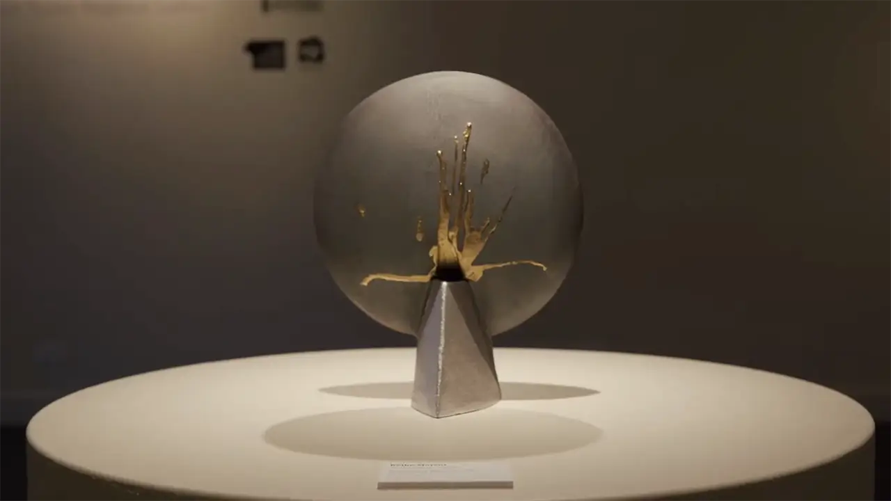 Artwork on display