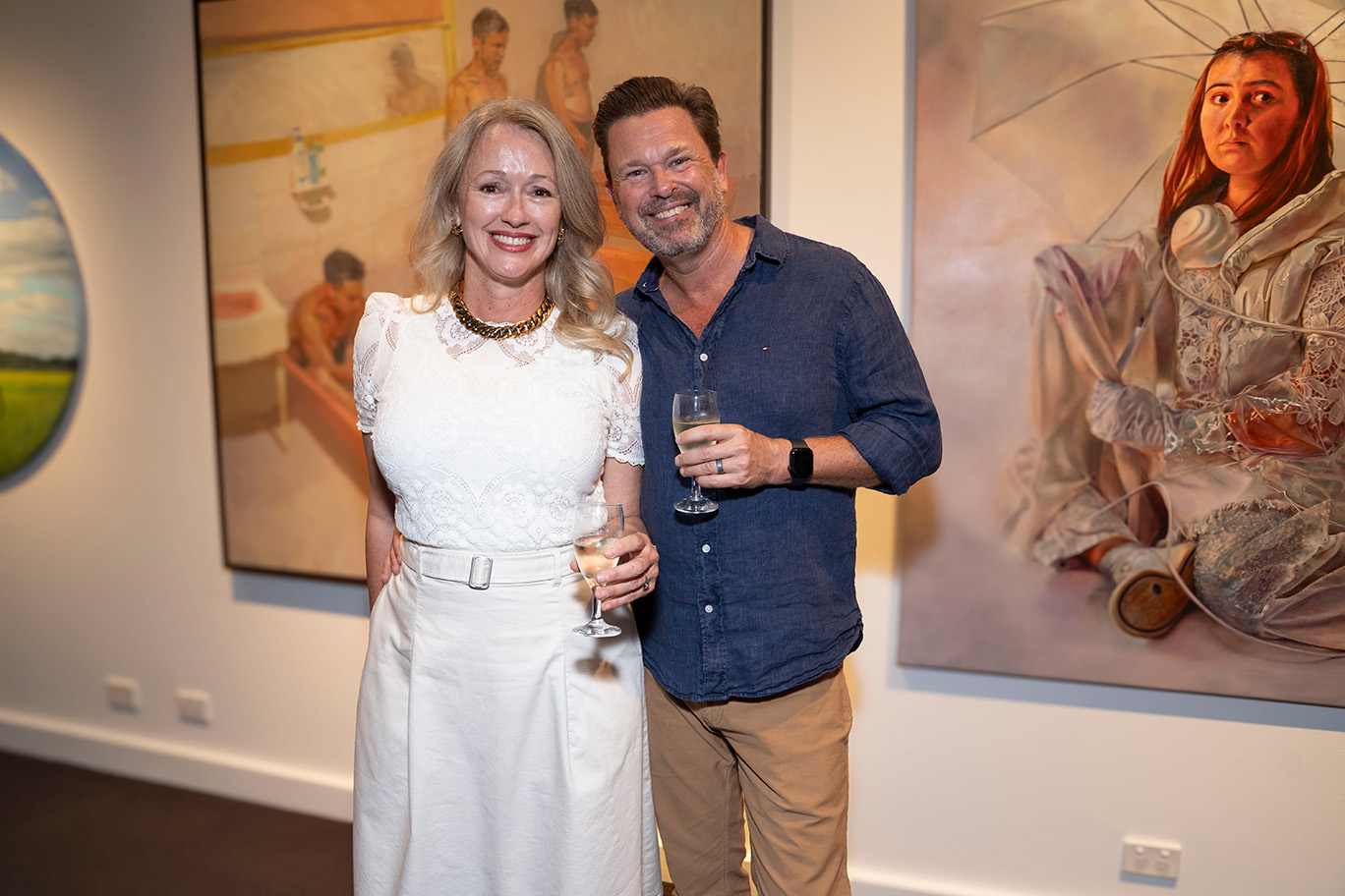 Left - Right: Rachel Wolf and David Inches