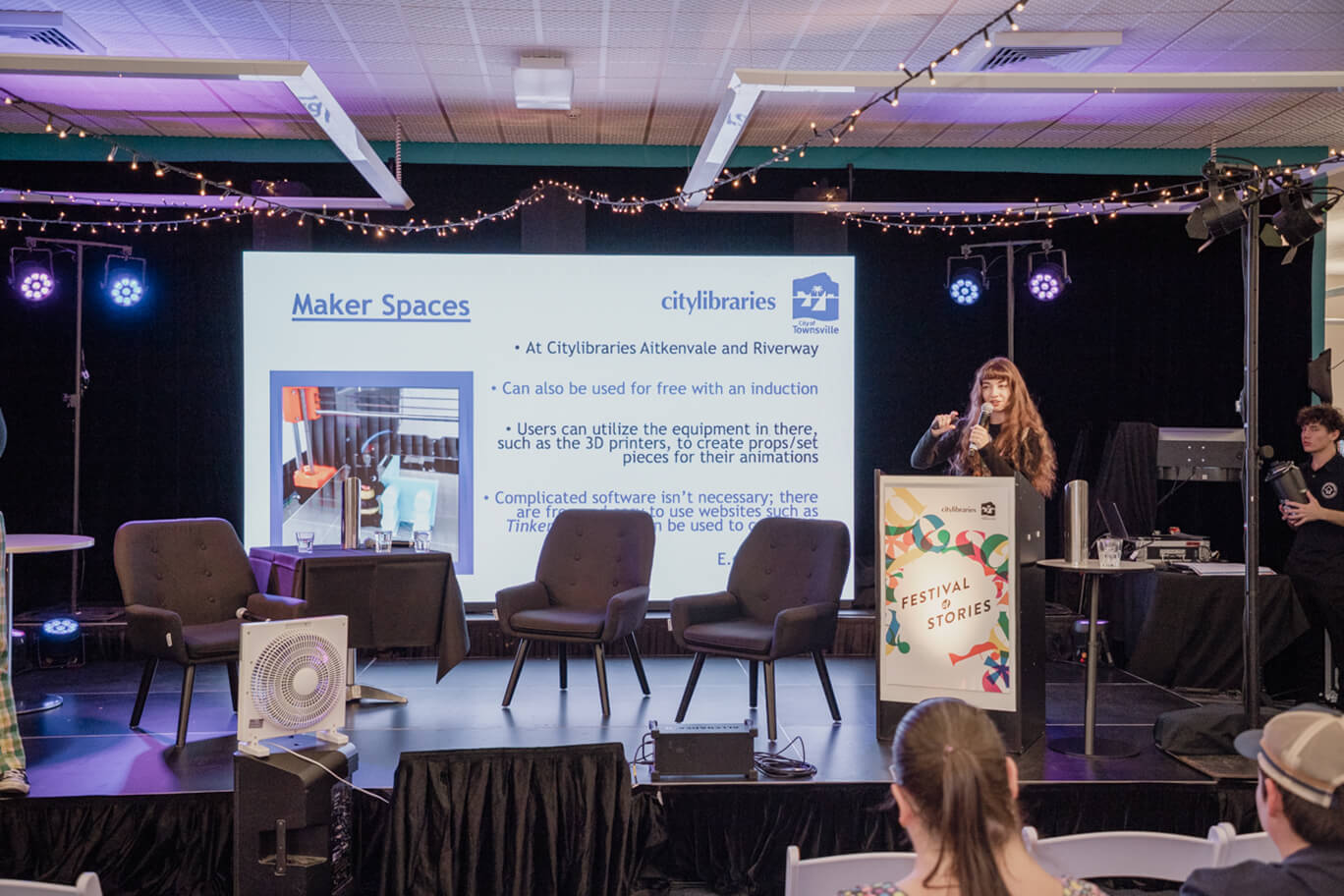 Guest speaker at Festival of Stories 2026