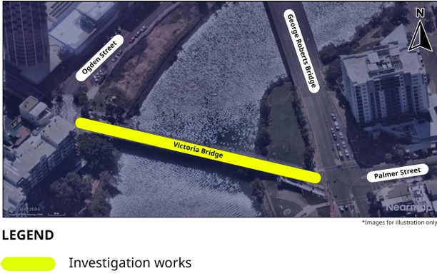 Victoria Bridge Investigation Works