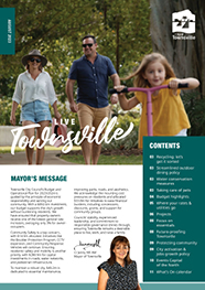 Cover page of Live Townsville August 2023