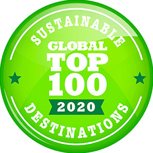 Sustainable Destinations - Global Top 100 2020 Badge