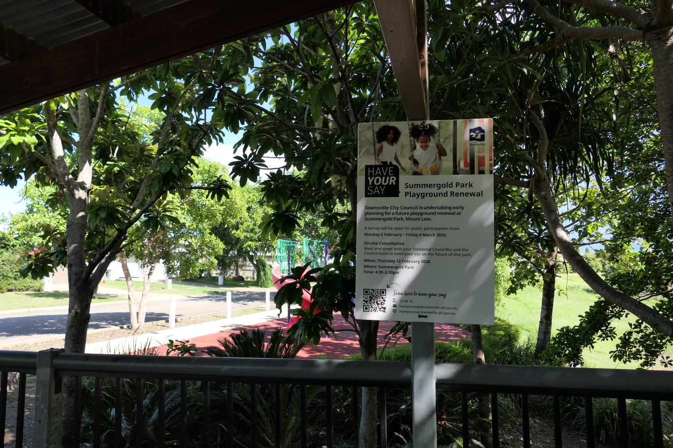 Council is seeking community feedback on the Summergold Park Playground Renewal.