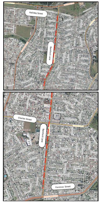 Bamford Lane Kirwan - Pathway Renewal Works