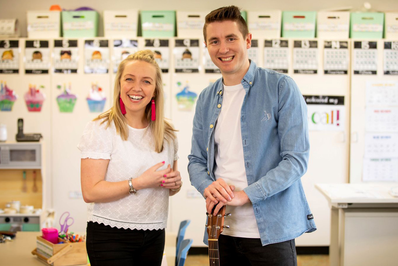 Sarah & Manny Kechayas are the teacher pair behind the Pevan & Sarah act, bringing edutainment to little ones across Australia.  