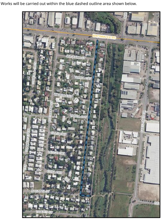 Davies Street Mount Louisa - Roadworks
