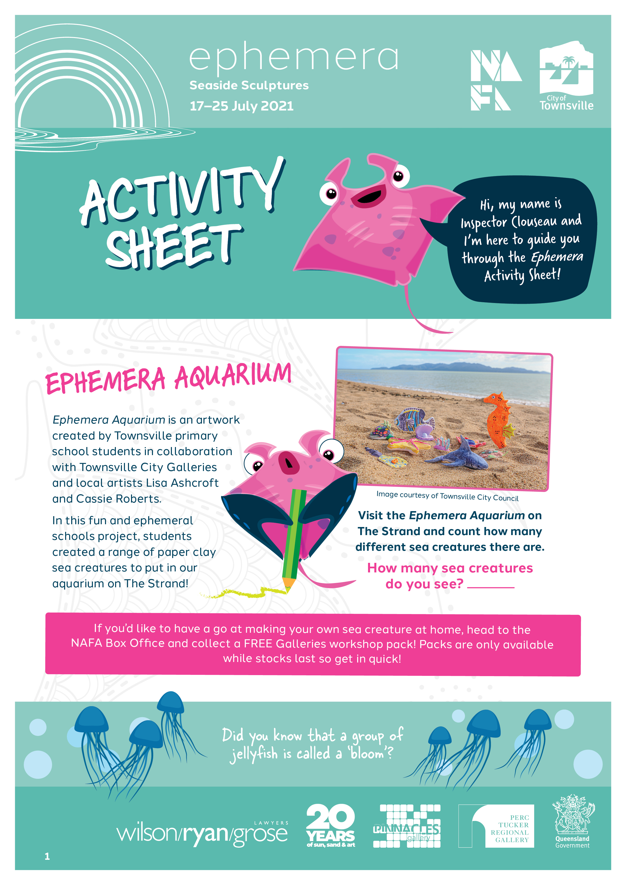 Ephemera - EDU Activity Sheet Cover