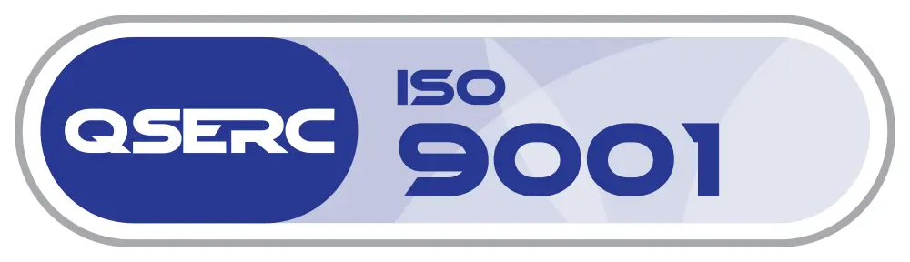 QSERC ISO 9001 logo QSERC ISO 9001 logo