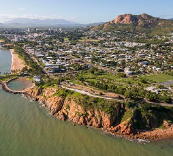 Aerial photo of Townsville