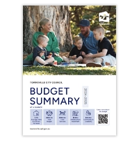 Budget Summary cover