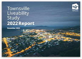 Cover of the Townsville Liveability Study 2022 Report.