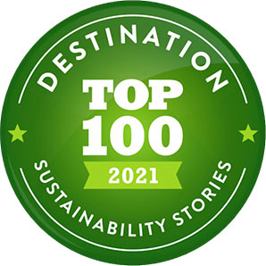 Sustainable Stories - Global Top 100 2021 Badge