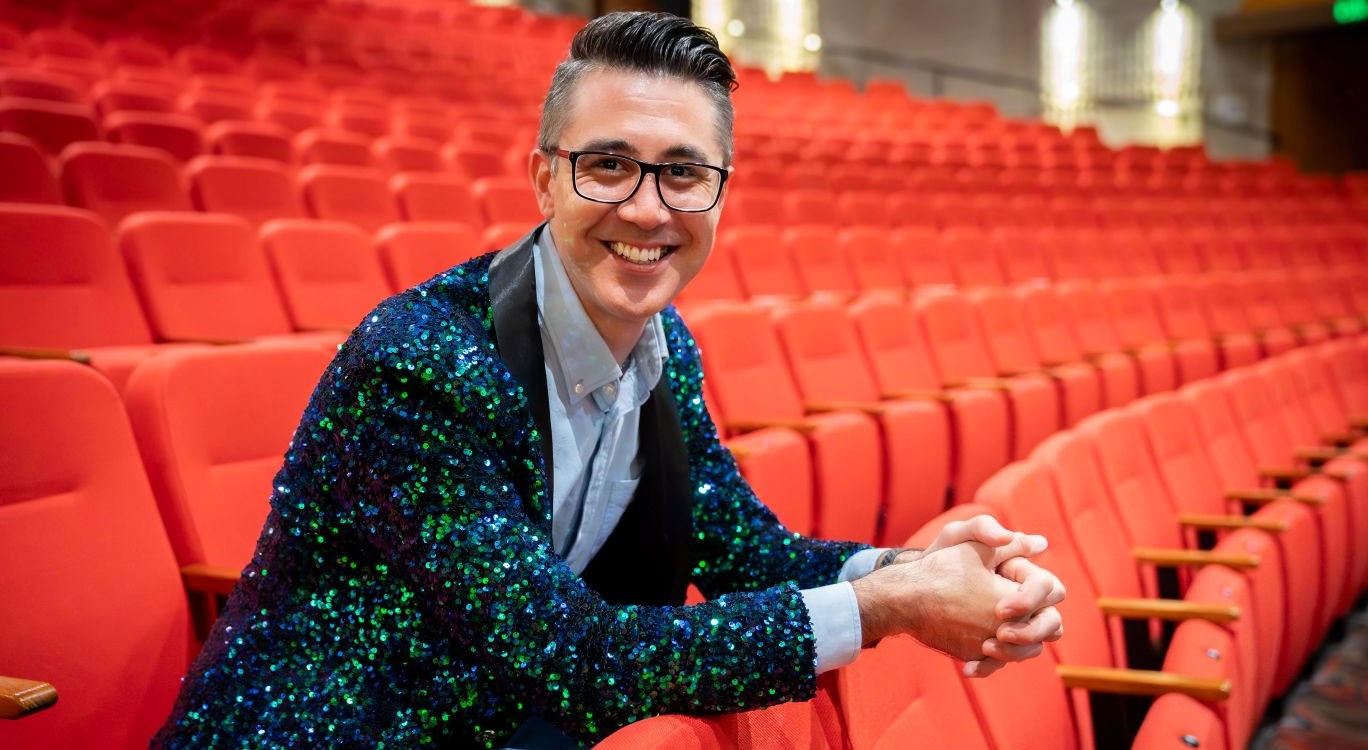 Cr Liam Mooney at Townsville Civic Theatre