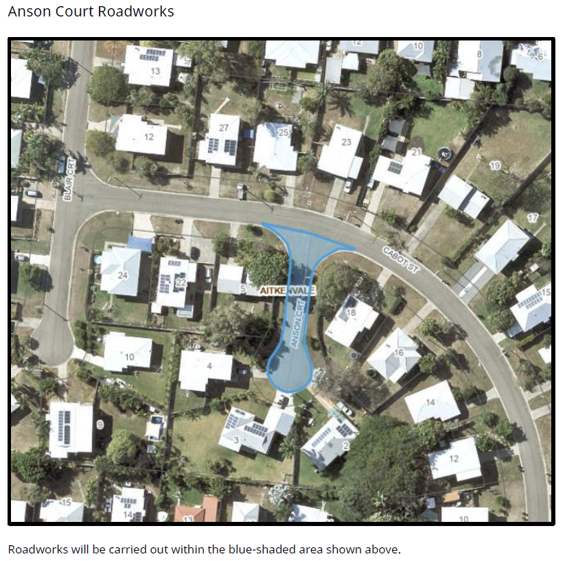 Anson Court Roadworks