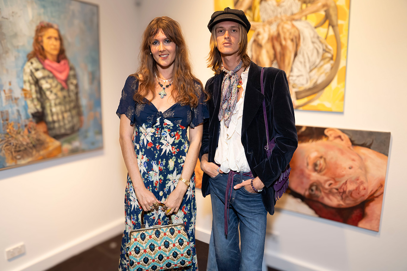 Left - Right: Tilly-Belle Robinson and Hector Harrison
