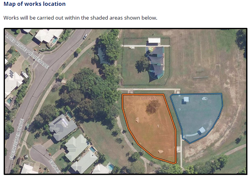 Riverside Green Open Space Update Works Map August 2026