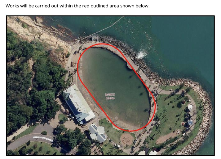 Strand Rockpool Maintenance Works - August 2026 Strand Rockpool Maintenance Works - August 2026