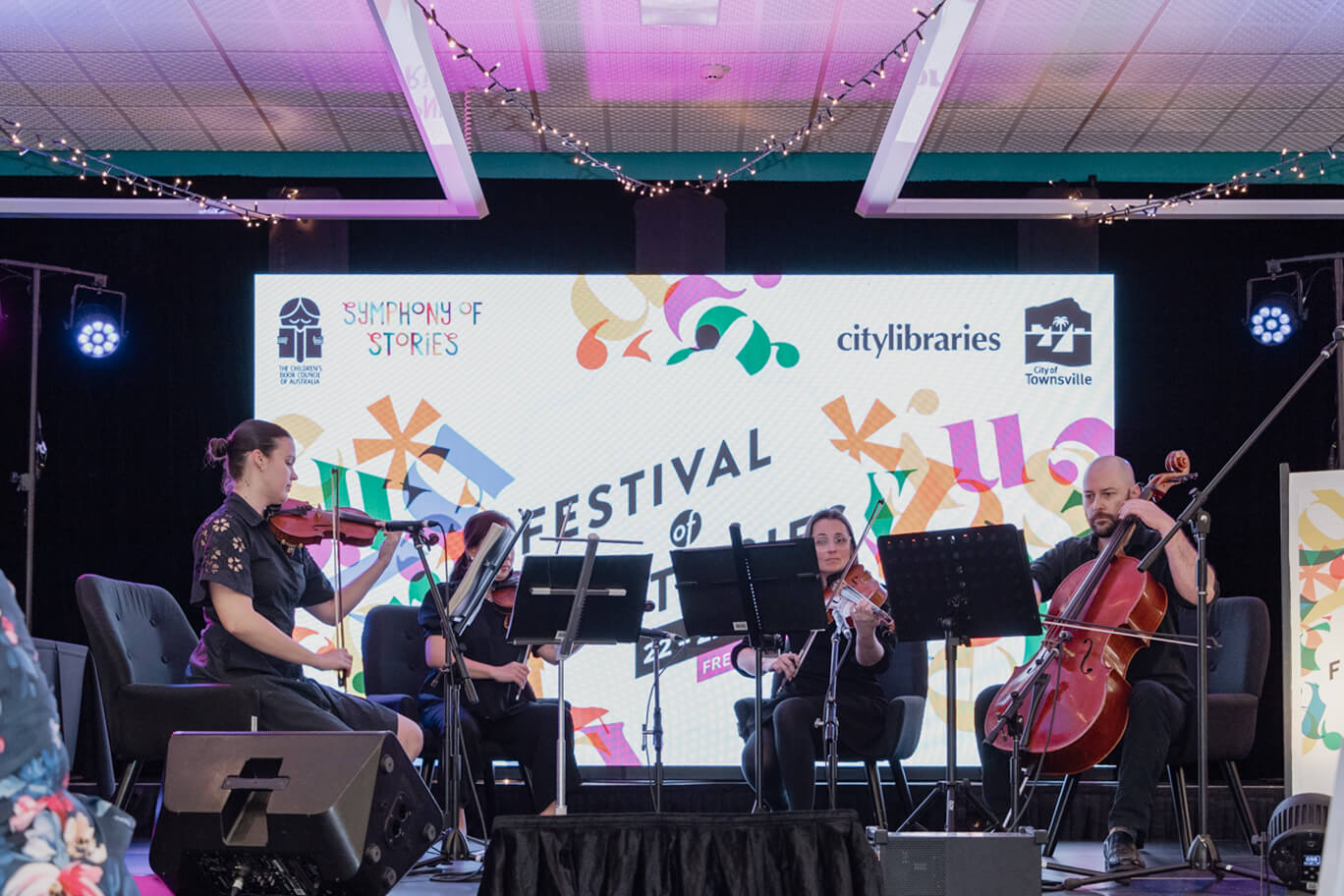 Musicians at Festival of Stories 2026