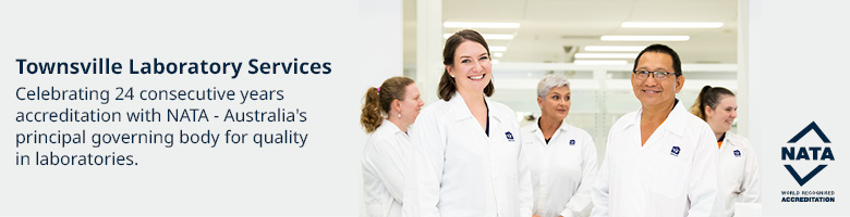 Celebrating 24 consecutive years accreditation with NATA - Australia's principal governing body for quality in laboratories.
