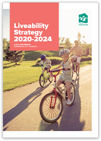 Cover of the Liveability Strategy 2020-2024