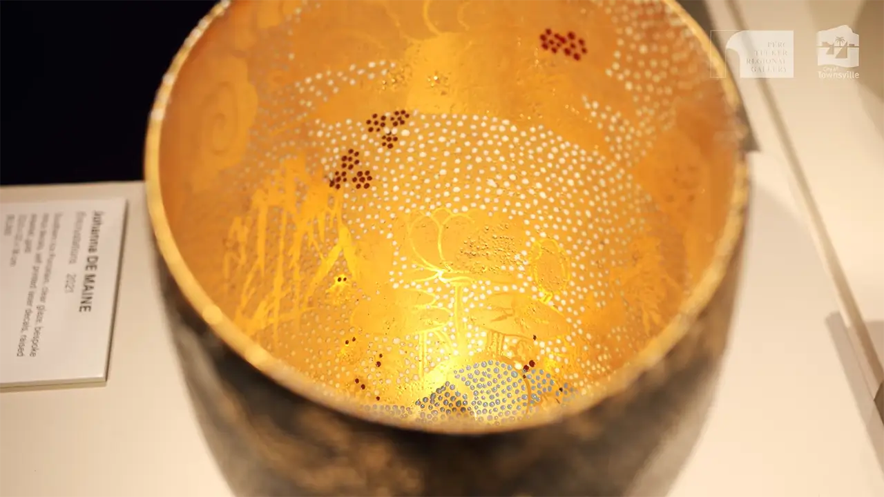 Artwork on display