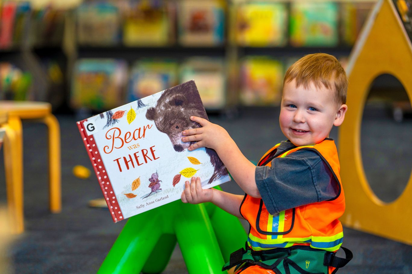 Zavey Phillips, 3, getting into the spirit of Book Week