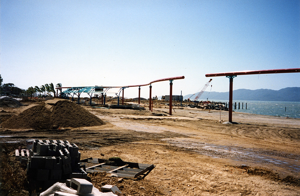 Work in progress on The Strand redevelopment, 1999